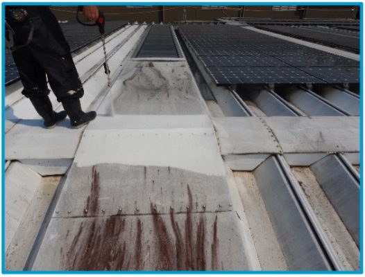 屋根の遮熱塗料 トップスシール | 工場・倉庫の暑さ対策、光熱費削減に。